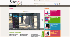 Desktop Screenshot of cc-bievre-est.fr